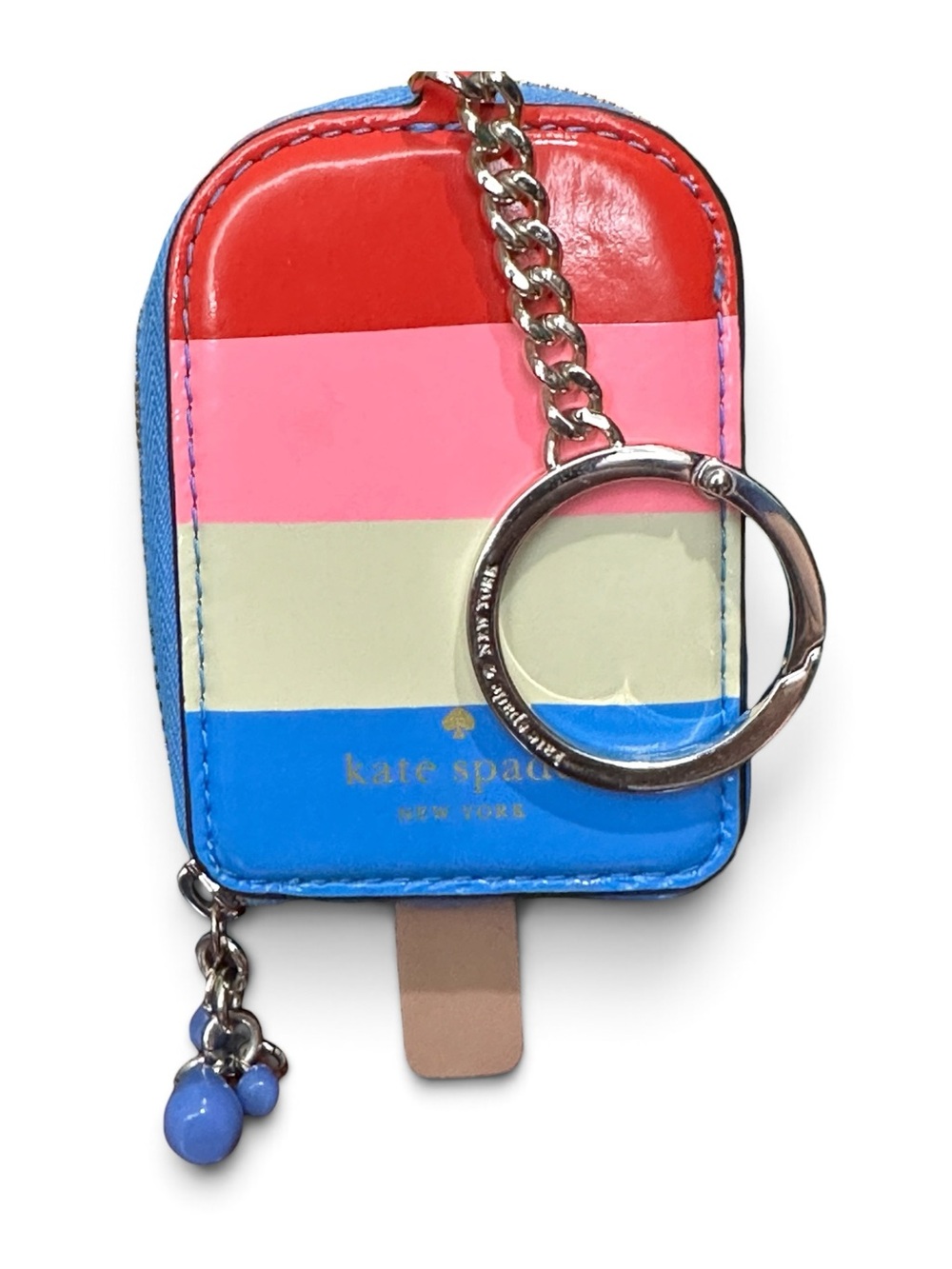 Kate Spade Popsicle Ice Pop Novelty Coin Purse Keychain